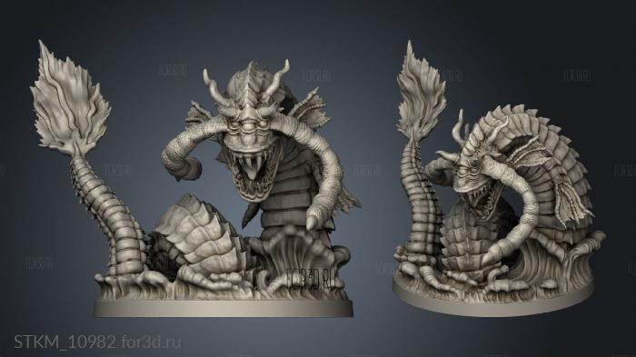 Goal Reward Aboleth Cursed Forge Huge both stl model for CNC