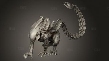 АЛЬФА-ВОИН ВЫВОДКА КСЕНОСОВ 3d stl модель для ЧПУ