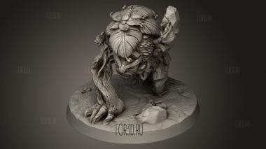 Дух Тики 3d stl модель для ЧПУ