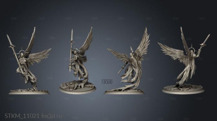 Angels the Empyrean Host stl model for CNC