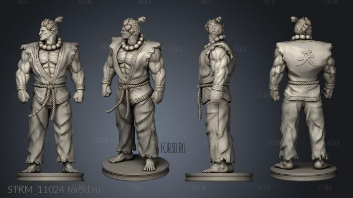 Akuma stl model for CNC