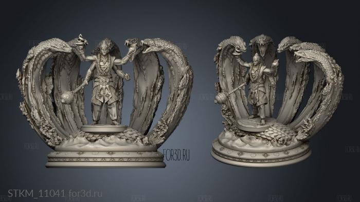 Vishnu stl model for CNC