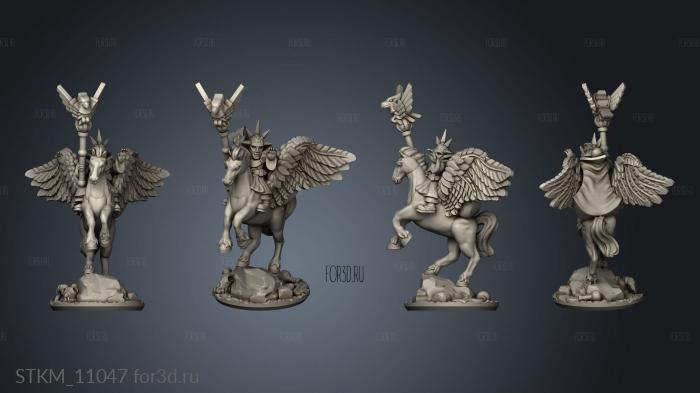 Wizards Wizard mounted spell stl model for CNC