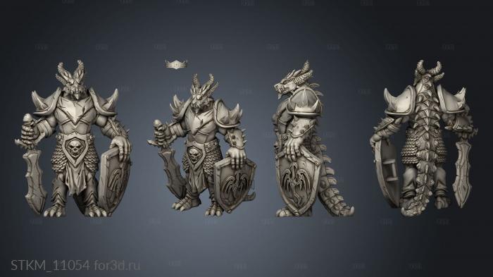 Dragonborn stl model for CNC