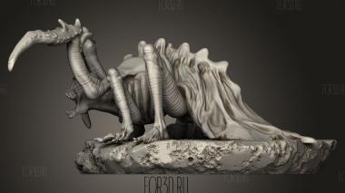 Серв 3d stl модель для ЧПУ