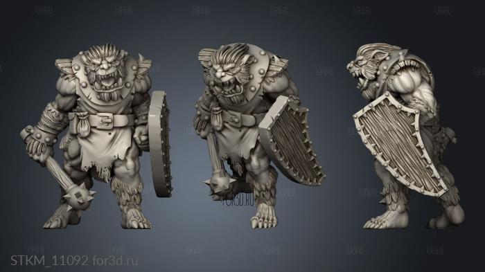 Bugbear stl model for CNC