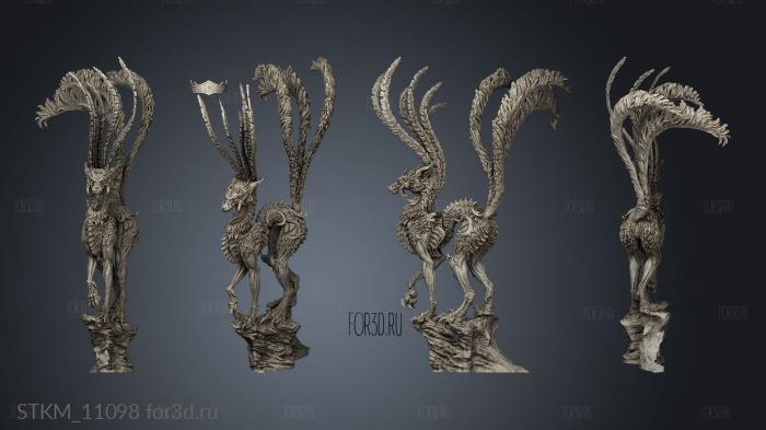 Kojiro Fox Tenjin 3d stl модель для ЧПУ