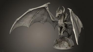 Древний Зеленый Дракон Тед 3d stl модель для ЧПУ
