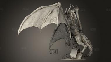 Древний Зеленый Дракон Тед 3d stl модель для ЧПУ
