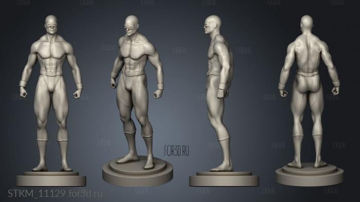 cyclops astonishing men includes alternative sculpt stl model for CNC