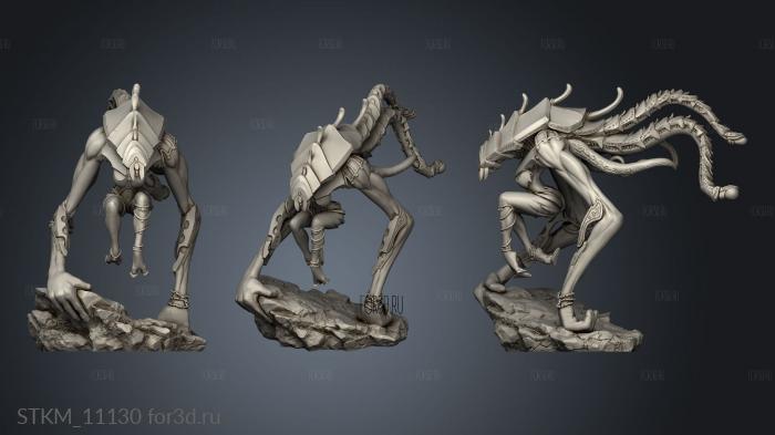 Demon Lust stl model for CNC