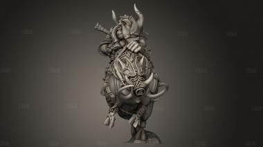 Настольная игра о боевом кабане 3d stl модель для ЧПУ