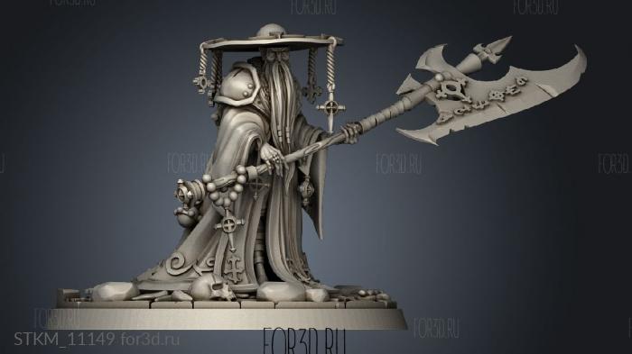 Father During the Undead Undead Axe stl model for CNC