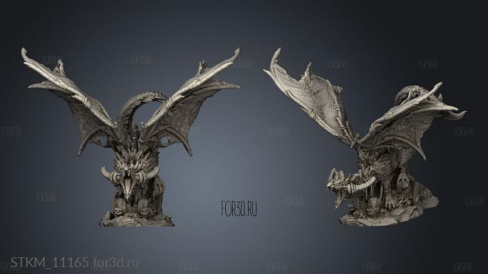 CAVE DRAGON stl model for CNC