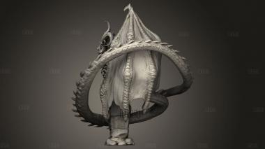 Тайный ДРАКОН 3d stl модель для ЧПУ