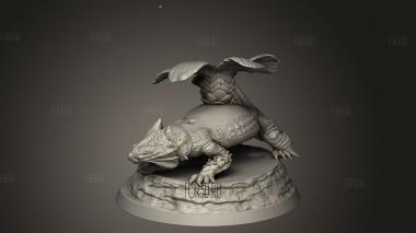 Старейшина терразавров сердито ответил в ответ 3d stl модель для ЧПУ