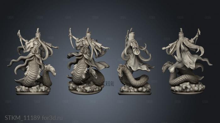 China Nuwa Goddess stl model for CNC