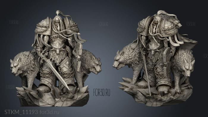 leman russ stl model for CNC