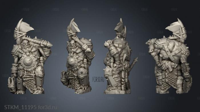 Ogre Variant 3d stl модель для ЧПУ