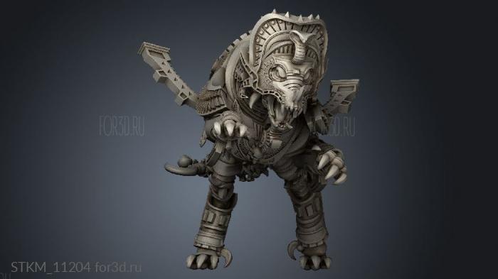 Fantasy The Tomb King Creature stl model for CNC