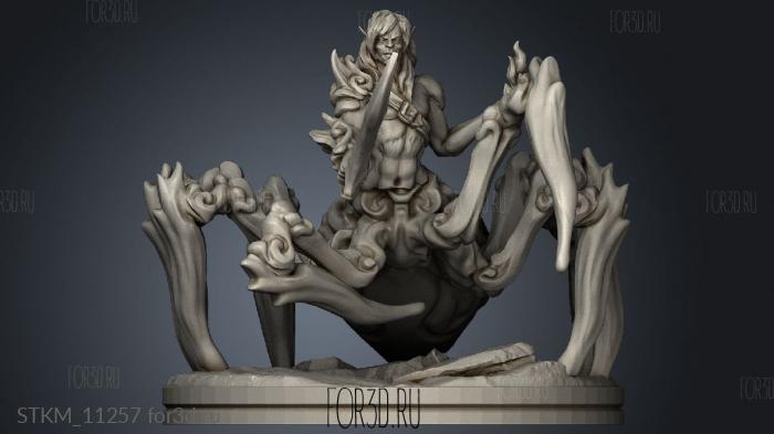 DARK ELVES Arachnid UN stl model for CNC