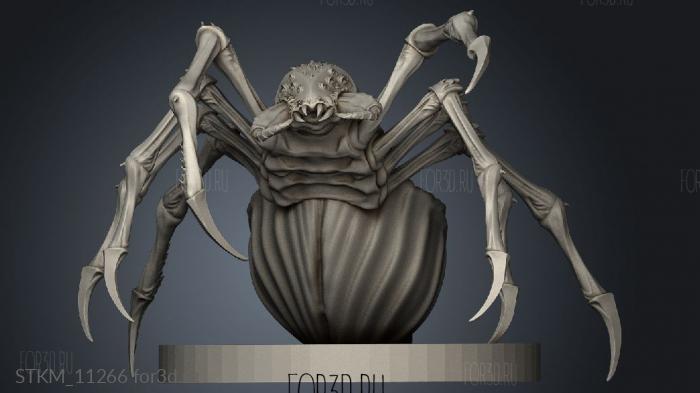 Spiders stl model for CNC