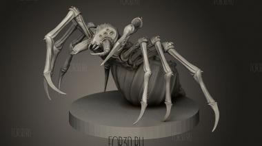 Пауки 3d stl модель для ЧПУ