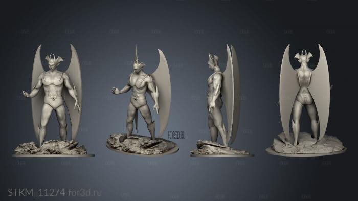 Devilman stl model for CNC