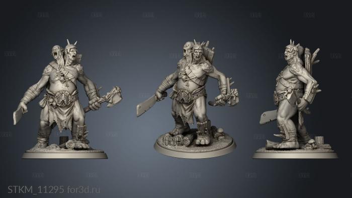 A Mad Mega Experiment Ettin stl model for CNC