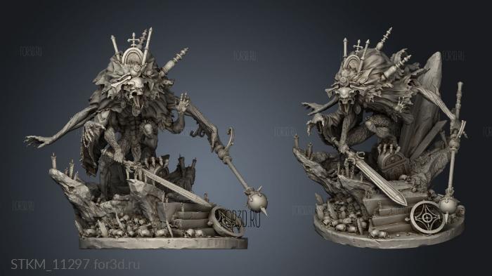 A Ethelric the Undying Lord Calden stl model for CNC