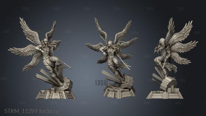 Angemon stl model for CNC