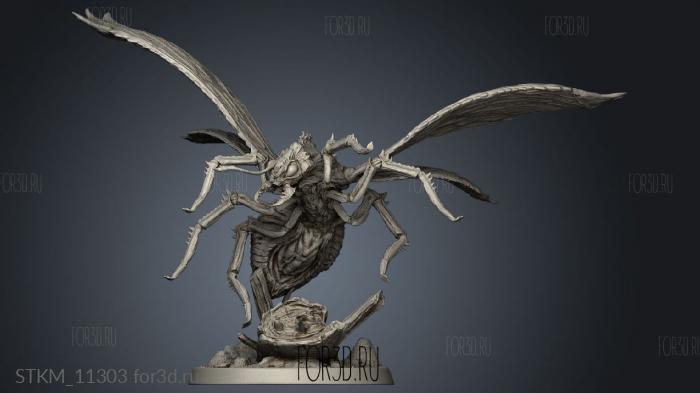 Infestation Goliath Ant stl model for CNC