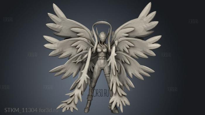 Angewomon stl model for CNC