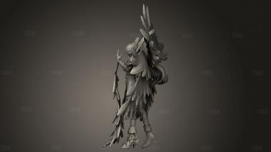 Ангевомон 3d stl модель для ЧПУ