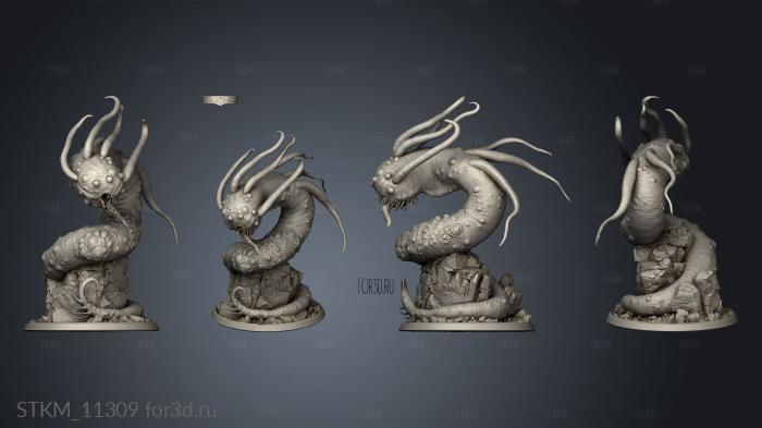 Arcanum The ian Cling Polype stl model for CNC