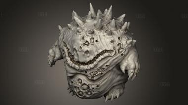 Нургли,Нурглирующий Жир 3d stl модель для ЧПУ