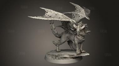 Мантикора 3d stl модель для ЧПУ