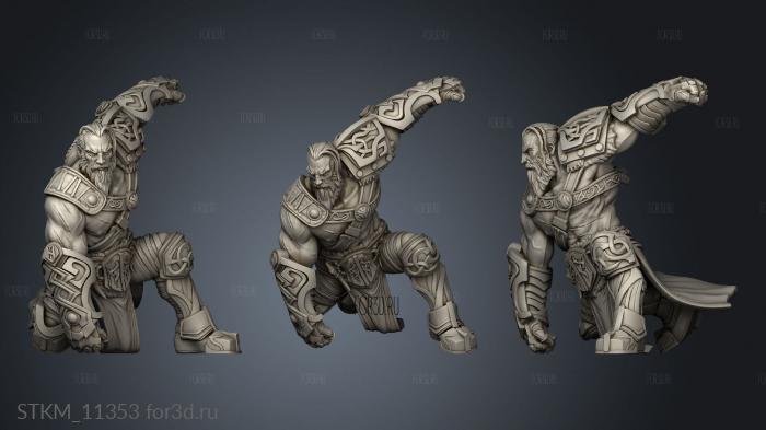 Kargath Goliath stl model for CNC