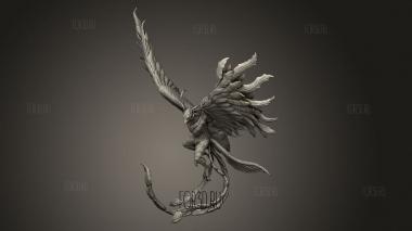 Классический Феникс 3d stl модель для ЧПУ