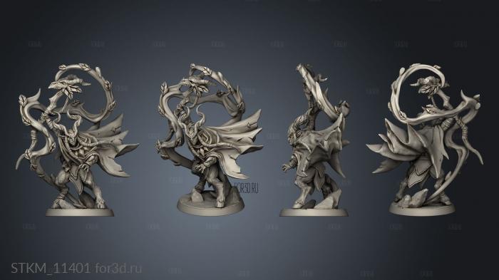 Arverian Woodkeepers Toryden the Archdruid stl model for CNC