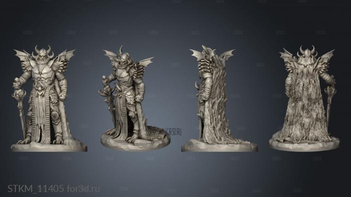 Monster Wyrm Lord stl model for CNC