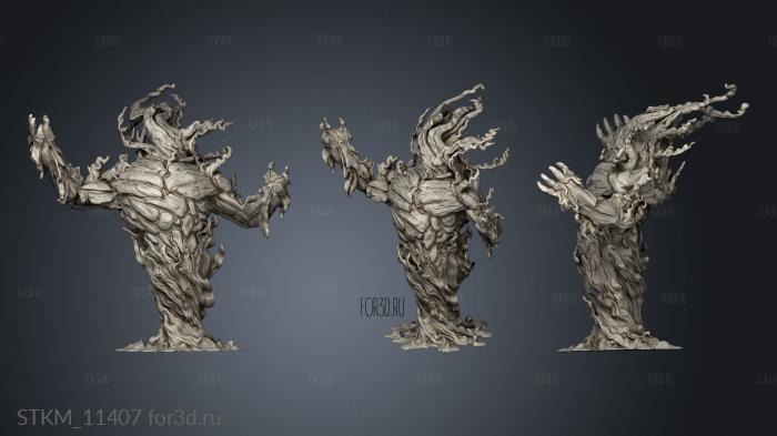 Aspects Terra Fire Elemental stl model for CNC