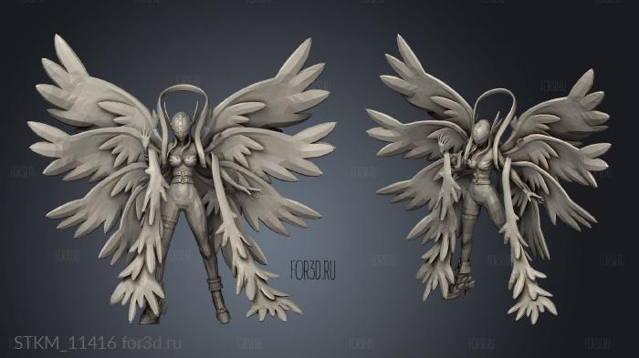 Angewomon stl model for CNC