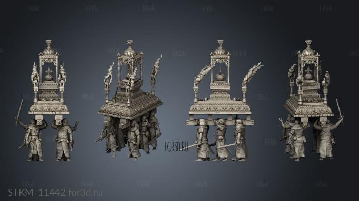 Bed Shrine Calyx Wanderer Holder 3d stl модель для ЧПУ