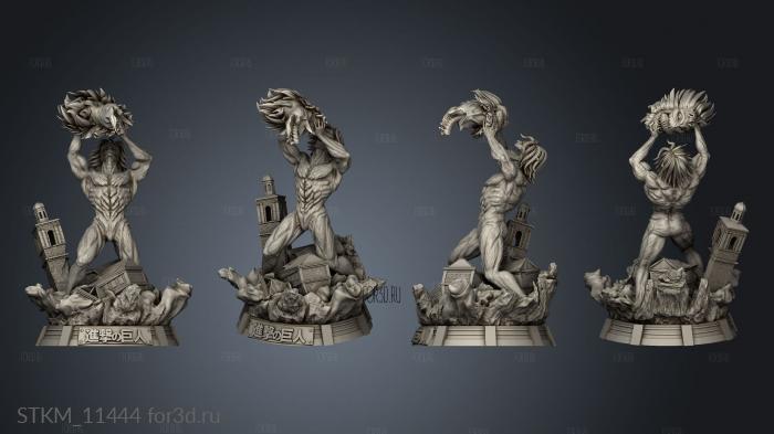 Titan Eren 3d stl модель для ЧПУ