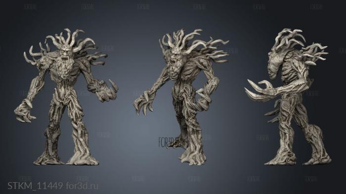 Against the Shadows and Treefang Treeant Leader stl model for CNC