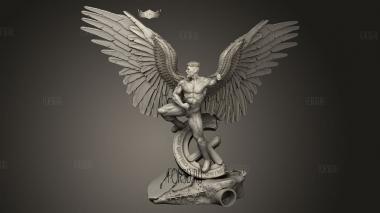Люди Икс под углом 3d stl модель для ЧПУ