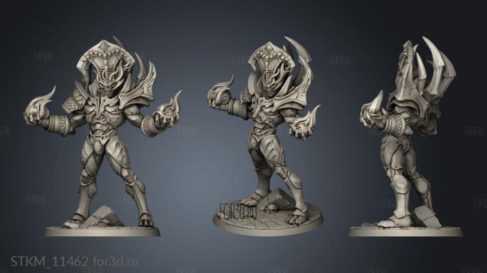 Epic Boss Ossarnus the Sarcophagus Guardian stl model for CNC