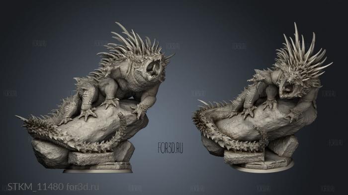 Basilisk 3d stl модель для ЧПУ