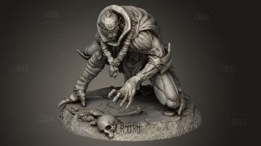 Проснувшийся Упырь Ghouls 3d stl модель для ЧПУ